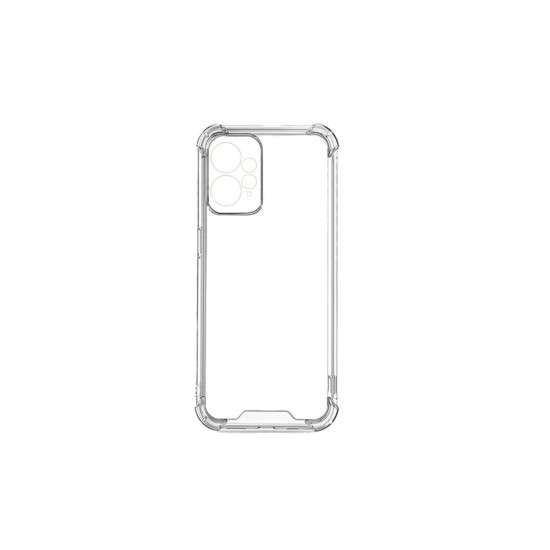 Silicone Hard Corners Case for Xiaomi Redmi Note 12 4g Transparent